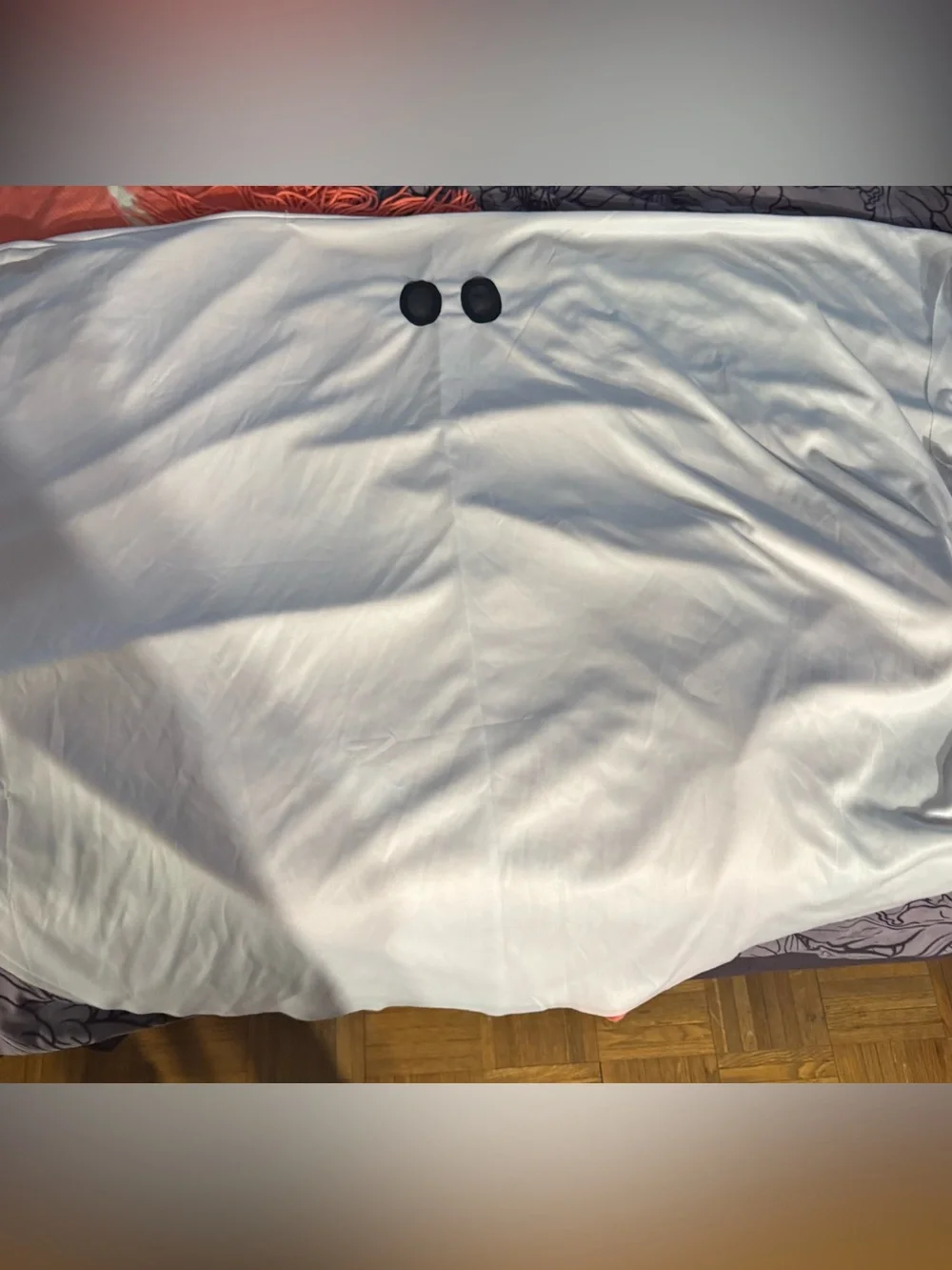 Kids Ghost Halloween costume 2 arm Holes